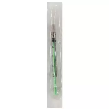 Шприц инсулиновый с иглой, U-100 1 мл
