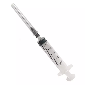 Шприц одноразовый стерильный трехкомпонентный, шприц