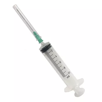 Шприц одноразовый стерильный трехкомпонентный, шприц