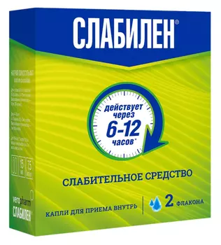 Слабилен, капли, 7,5 мг/мл