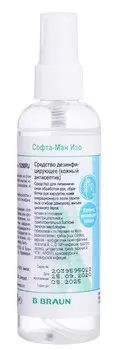 Софта-Ман изо кожный антисептик, флакон 100 мл, 1 шт
