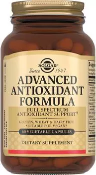 Солгар Антиоксидантная формула, капсулы, 60 шт.