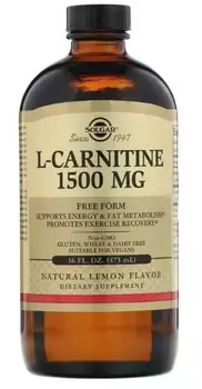 Солгар жидкий L-карнитин, 473 мл