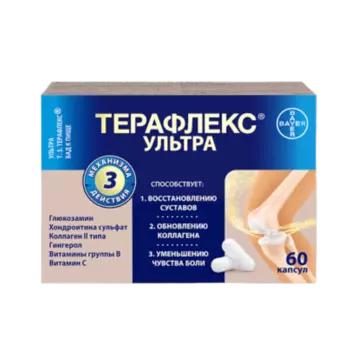 Терафлекс Ультра, капсулы, 60 шт.