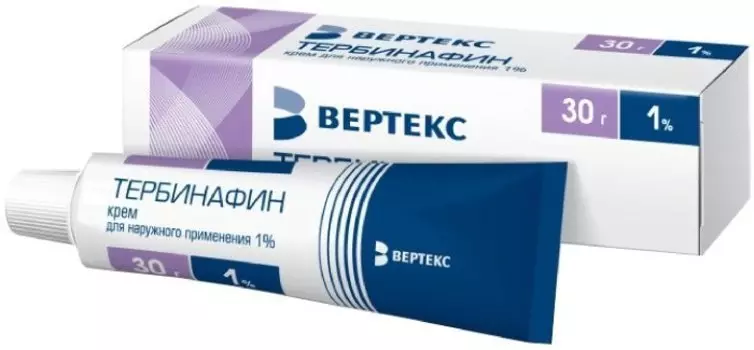 Тербинафин, крем 1%, 30 г