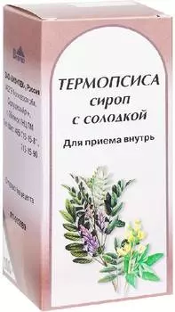 Термопсиса с солодкой сироп, 100 г