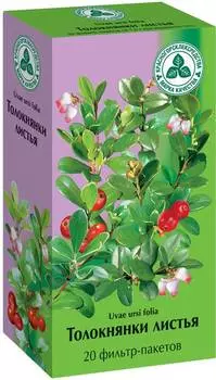 Толокнянки листья, пакетики 1,5 г, 20 шт.