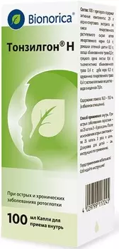 Тонзилгон Н, капли 100 мл