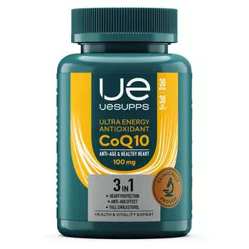 UESUPPS Ультра Энерджи Антиоксидант Коэнзим Q10, капсулы
