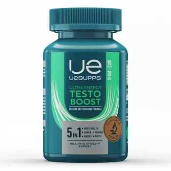 UESUPPS Ультра Энерджи Тестобуст, капсулы, 90 шт.