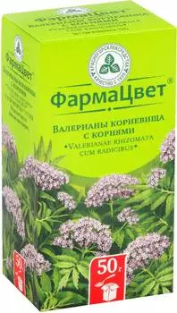 Валерианы корневища, сырье растительное, 50 г