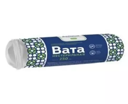 Вата хирургическая стерильная Амелия 250 г.