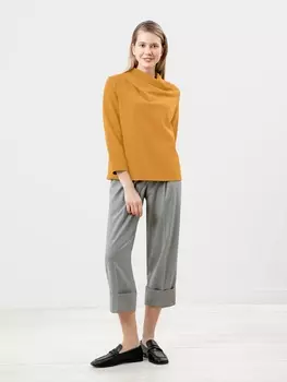 Блуза прямого силуэта