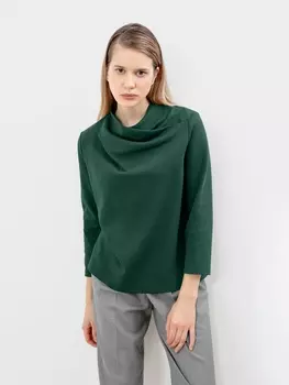 Блуза прямого силуэта