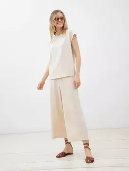 Брюки-кюлоты летние