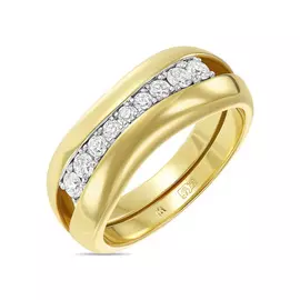 Кольцо c бриллиантами