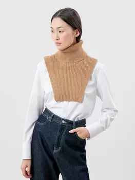 Манишка цвета карамель