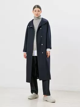 Пальто женское еврозима с мембраной и утепленной спинкой