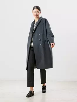 Пальто женское еврозима с мембраной и утепленной спинкой