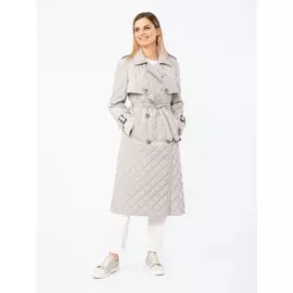 Стеганый тренч