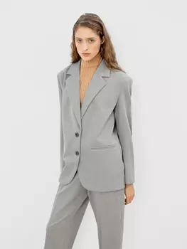 Удлиненный прямой жакет