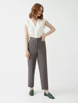 Утепленные брюки-бананы