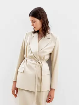 Жакет полуприлегающего силуэта