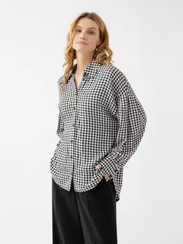 Женская рубашка свободного кроя