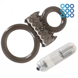 Виброкольцо для пениса с вибропулей Orion