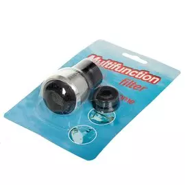 Аэратор для смесителя, пластик, шар, 2х-функциональный, блистер, ComfortFactor, 826А, 61444