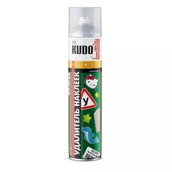 Аэрозоль удалитель наклеек и следов клея, KU-H401, 0.4 л, KUDO