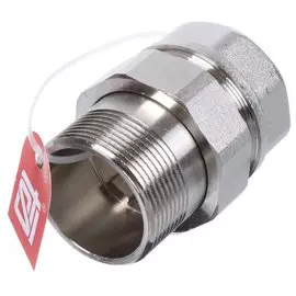 Американка 1" 1/2, г-ш, никель, прямая, STI