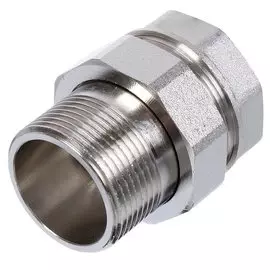 Американка 1" 1/4, г-ш, никель, прямая, STI