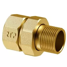 Американка 1/2'', г-ш, латунь, прямая, РосТурПласт