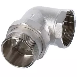 Американка 2", г-ш, никель, угловая, РосТурПласт