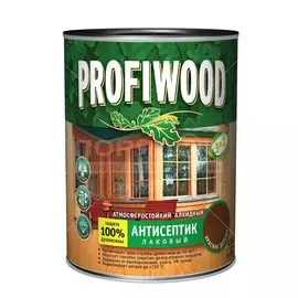 Антисептик Profiwood, для дерева, лаковый, красное дерево, 0.7 кг, 67032