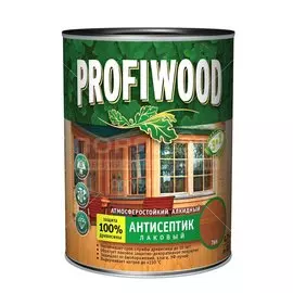 Антисептик Profiwood, для дерева, лаковый, тик, 0.7 кг, 67035