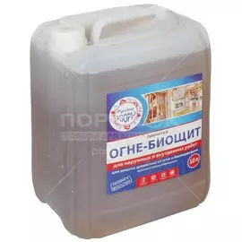 Антисептик Русские узоры, ОгнеБио, для дерева, 2 гр, 10 л