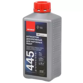 Антисептик Neomid, 445, декоративный, черный янтарь, 1 кг