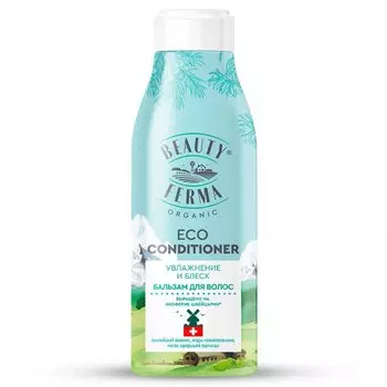 Бальзам для всех типов волос, Beauty Ferma, Увлажнение и блеск, 250 мл