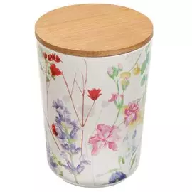 Банка для сыпучих продуктов, 10.5х14.5 см, с крышкой, Вальс цветов, Y4-5469