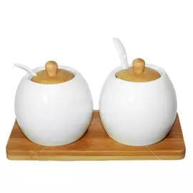 Банка для сыпучих продуктов керамическая Мечта 187-48007, 2 шт, 0.3 л