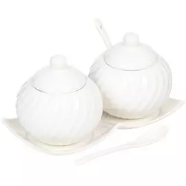 Банка для сыпучих продуктов керамическая Y4-3277 I.K, 2 шт, 0.35 л