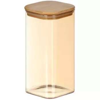 Банка стекло, 1.6 л, 10х20 см, с крышкой, Мед, Y4-9031