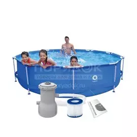 Бассейн каркасный Avenli, 360х76 см, PU091504, фильтр-насос, 6125 л
