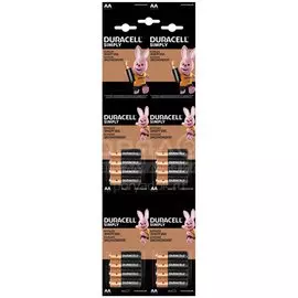 Батарейка Duracell Basic AA LR06 BL16, блистер 16 шт