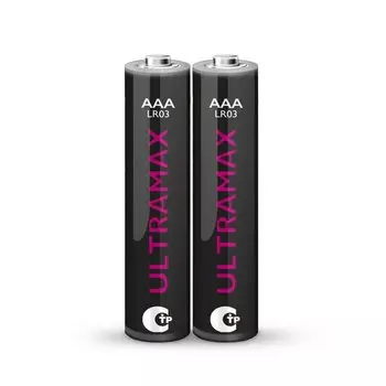 Батарейка ФАZА, ААА (LR03, 24A), Ultra Max, щелочная, блистер, 2 шт, 5043053