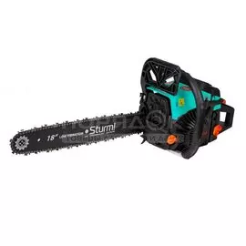 Пила цепная бензиновая, Sturm, 4 л.с., 2900 Вт, длина шины 45.5 см, шаг цепи 0.325 дюйм, 72 звен, GC99522B