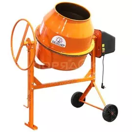 Бетономешалка Белояр Б-180 с чугунным венцом, 0.7 кВт, 160 л