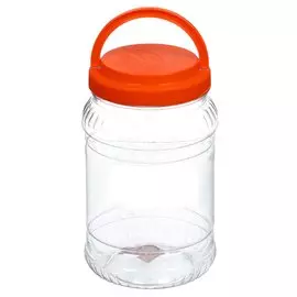 Бидон пластик, 2 л, с ручкой, Альтернатива, М897